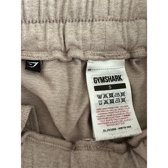 Gymshark Joggers‎ Women Pink Mesh Sweatpants Lounge Pants S Pockets Stretch Soft - Picture 5 of 5
